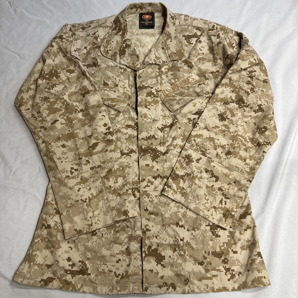 USMC Desert MARPAT MCCUU Blouse Jacket Medium Long Digicam Brown  Camo
